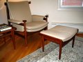 Completed Chair and Ottoman